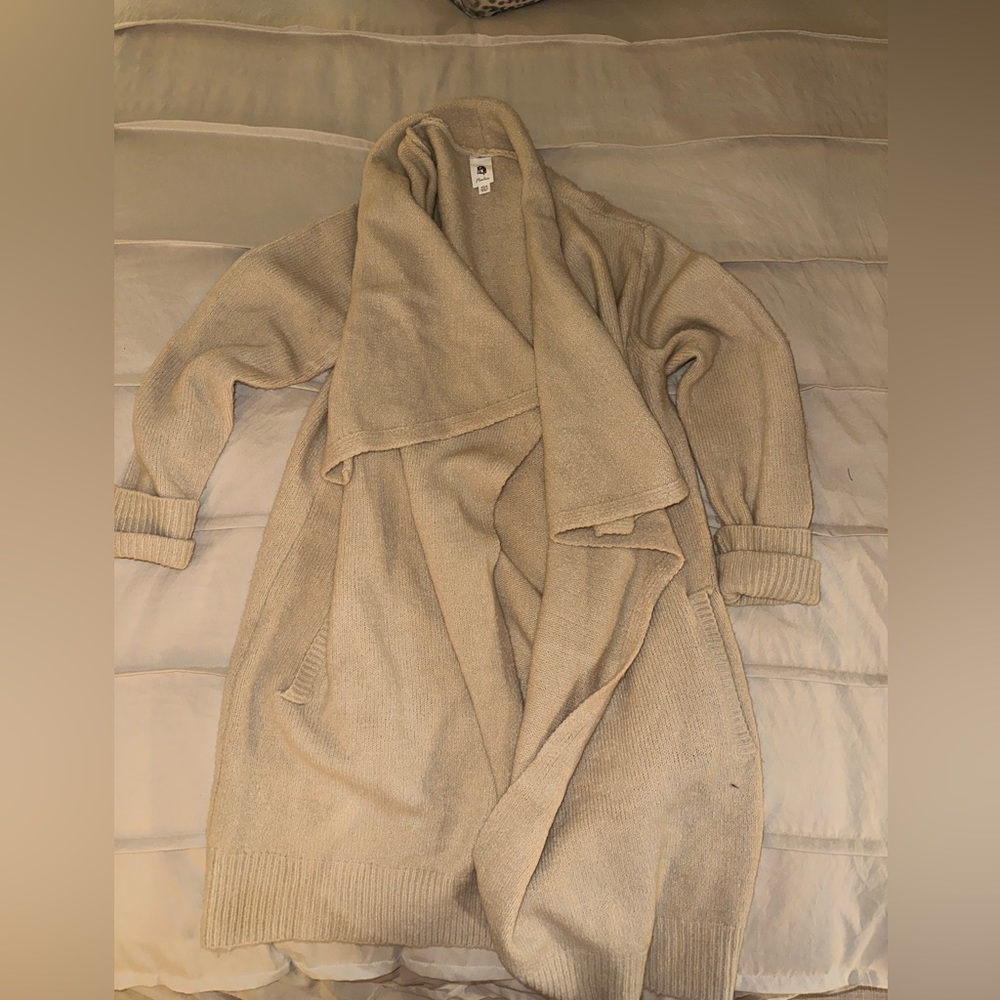 Cream cardigan
